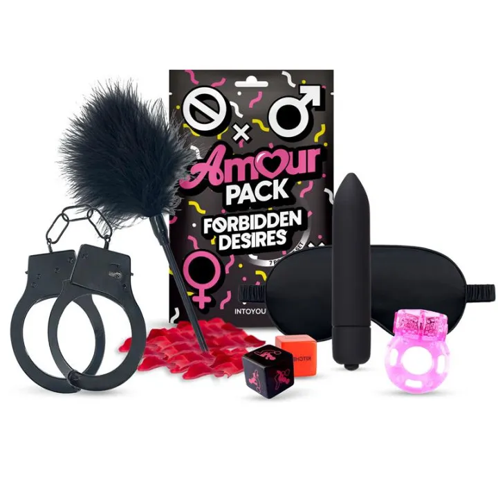 Set de 7 Piezas Forbidden Desires de Amour Pack