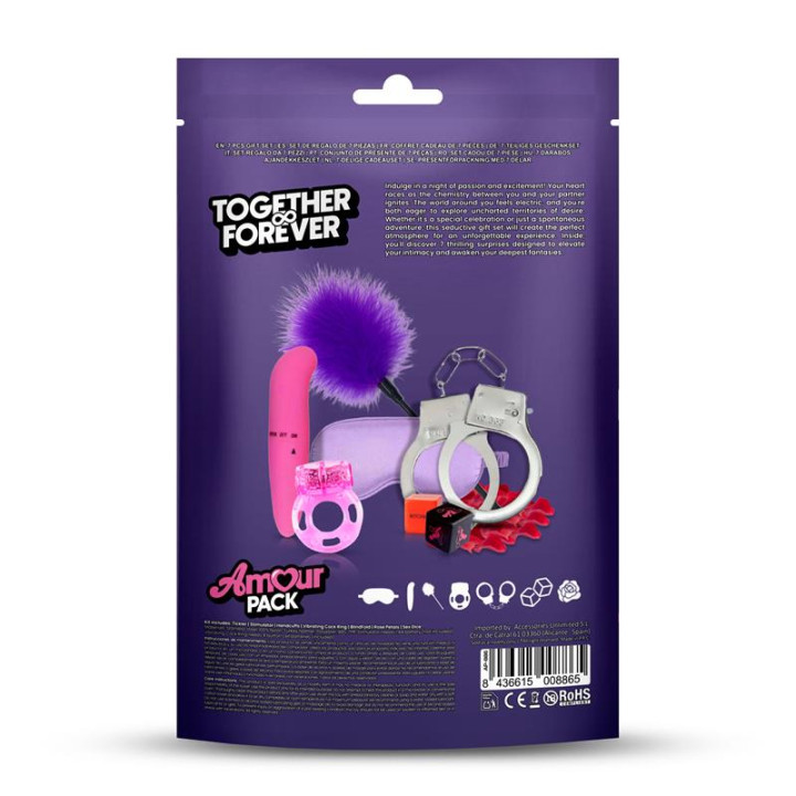 Set de 7 Piezas Together & Forever de Amour Pack | VibraZon