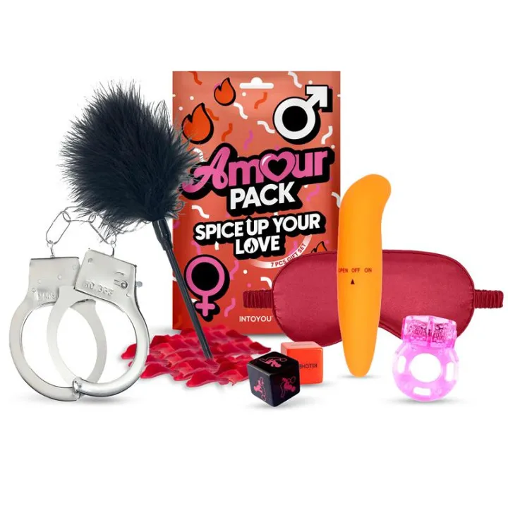 Set de 7 Piezas Spice Up Your Love de Amour Pack