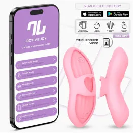 Laia Estimulador de Dedo con Calor y Funda con APP Rosa de Intoyou App Series