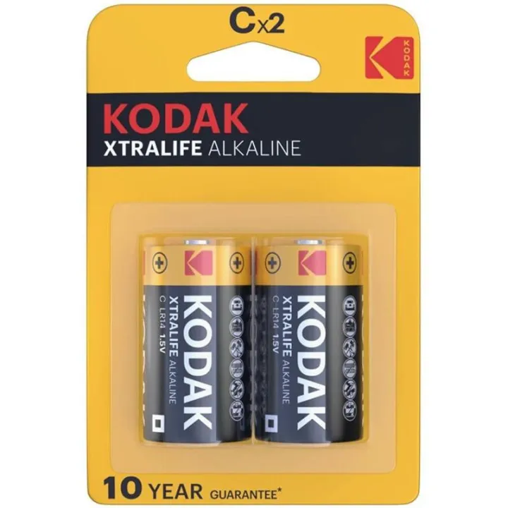 Xtralife Pila Alcalina C LR14 Blister de 2 de Kodak