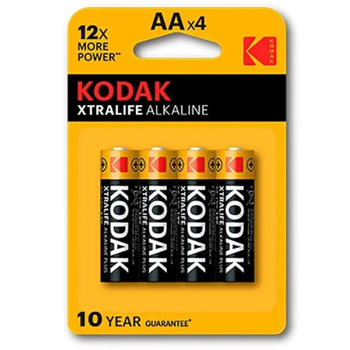 Xtralife Pila Alcalina AA LR6 Blister de 4 de Kodak