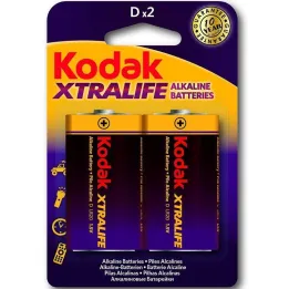 Xtralife Pila Alkalina D LR20 Blister de 2 de Kodak