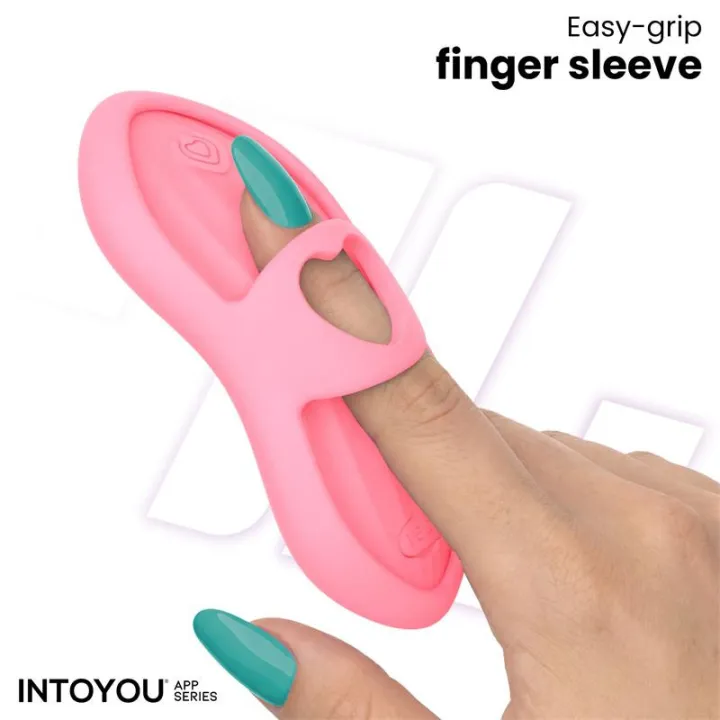 Laia Estimulador de Dedo con Calor y Funda con APP Rosa de Intoyou App Series