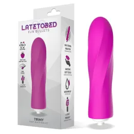 Trimy Bala Vibradora Easy Quick Silicona Rosa de Latetobed