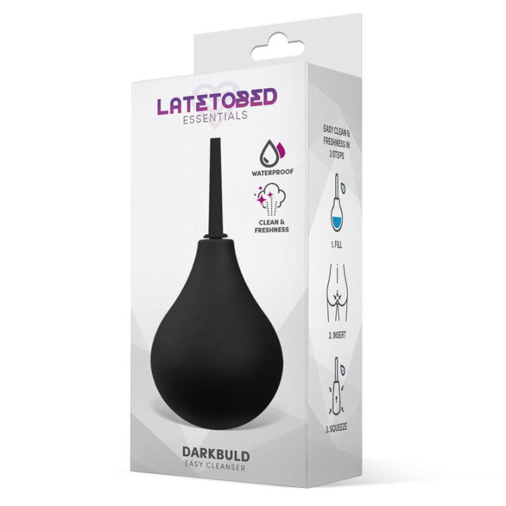 Darkbuld Ducha Anal Negro de Latetobed | VibraZon
