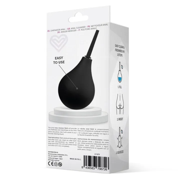 Darkbuld Ducha Anal Negro de Latetobed