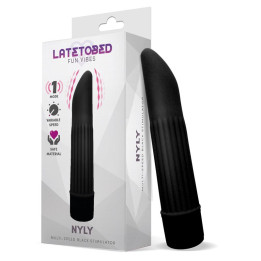 Nyly Estimulador Multi-Velocidad Negro de Latetobed | VibraZon