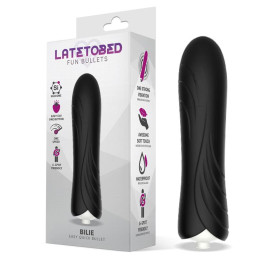 Bilie Bala Vibradora Easy Quick Silicona Negro de Latetobed | VibraZon