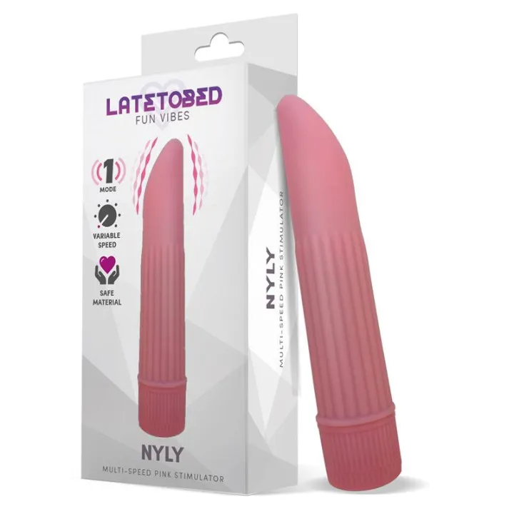 Nyly Estimulador Multi-Velocidad Rosa de Latetobed