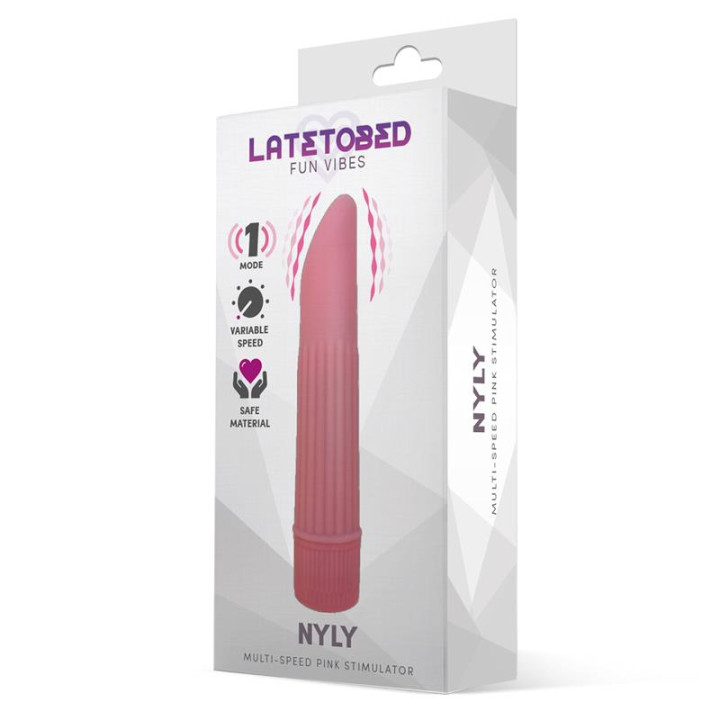 Nyly Estimulador Multi-Velocidad Rosa de Latetobed | VibraZon