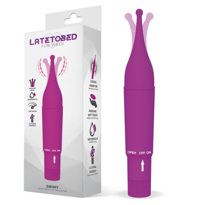 Drimy Estimulador Easy Quick Silicona Púrpura de Latetobed | VibraZon