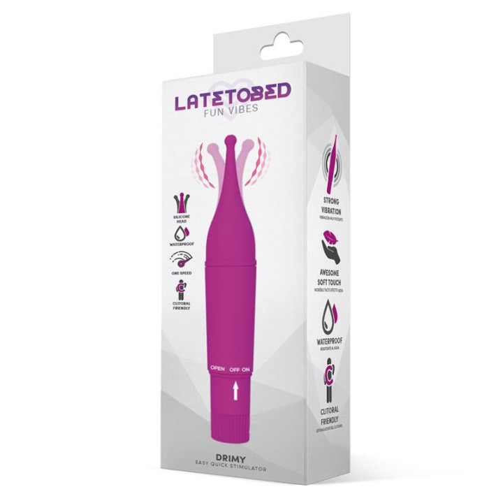 Drimy Estimulador Easy Quick Silicona Púrpura de Latetobed | VibraZon