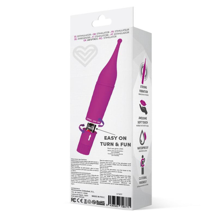 Drimy Estimulador Easy Quick Silicona Púrpura de Latetobed | VibraZon