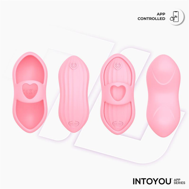 Laia Estimulador de Dedo con Calor y Funda con APP Rosa de Intoyou App Series | VibraZon
