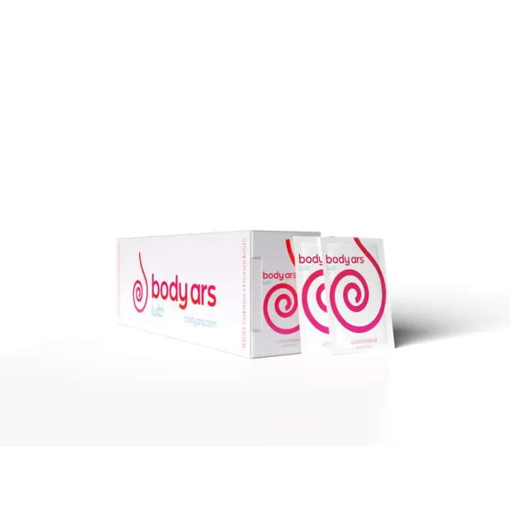 Monodosis Gel Lubricante Base de Agua Natural 1000 x 4 ml de Body Ars