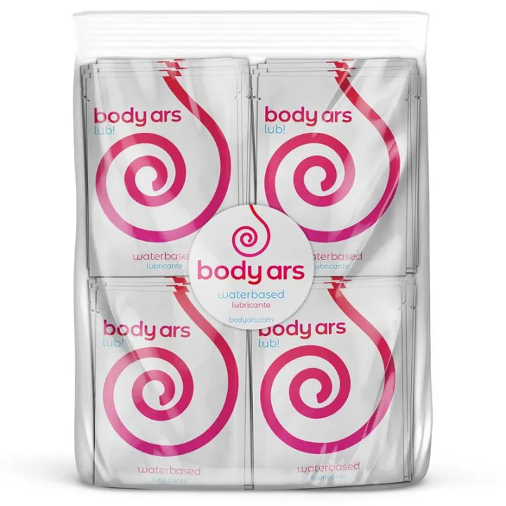 Monodosis Gel Lubricante Base Agua Natural 100 x 4 ml de Body Ars