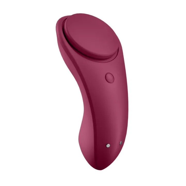 Sexy Secret Estimulador de Braguita con APP Wine Red de Satisfyer