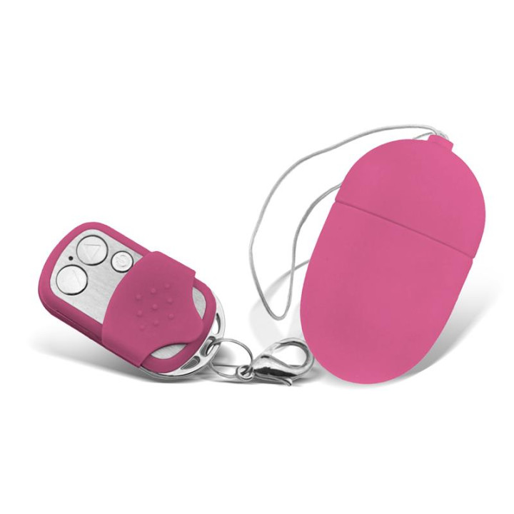 Huevo Vibrador con Control Remoto Tamaño Mediano Rosa de Moove | VibraZon