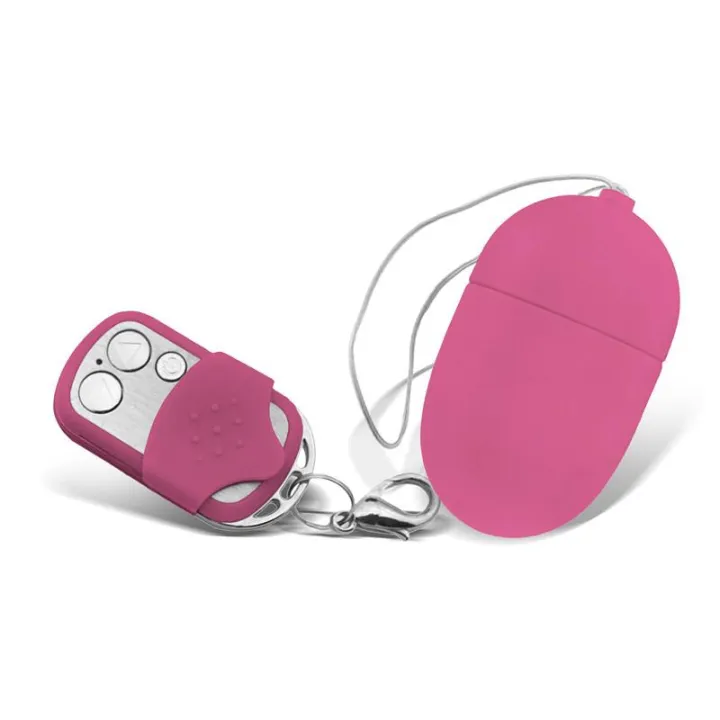 Huevo Vibrador con Control Remoto Tamaño Mediano Rosa de Moove