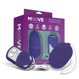 Huevo Vibrador con Control Remoto Mini Púrpura de Moove | VibraZon