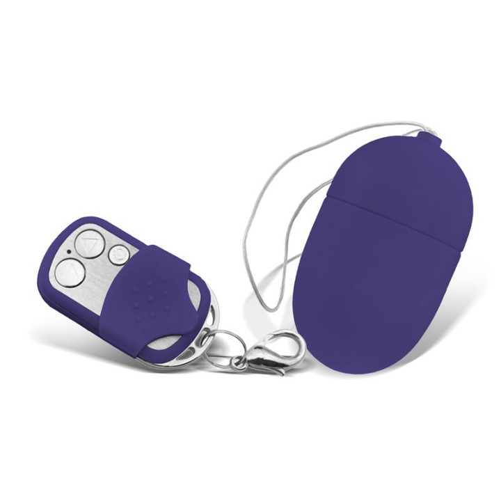 Huevo Vibrador con Contol Remoto Tamaño Mediano Púrpura de Moove | VibraZon