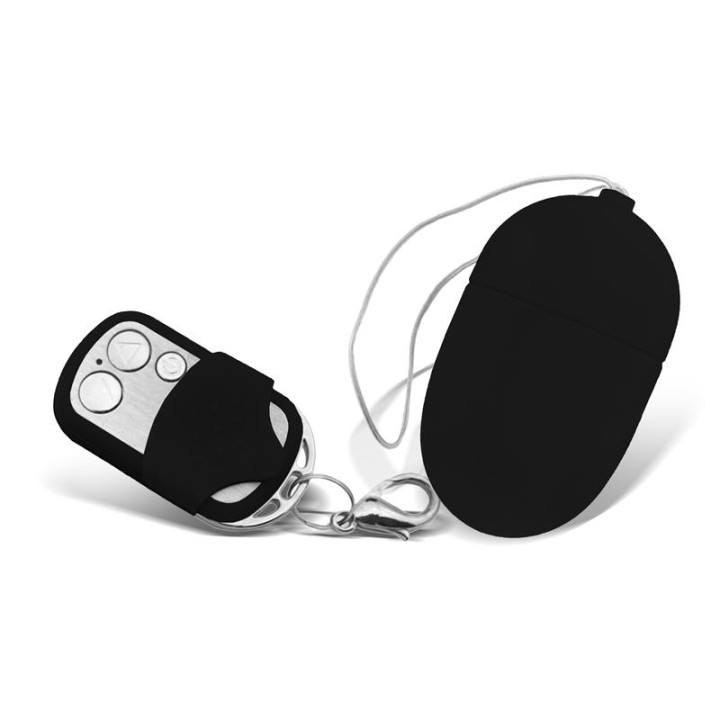 Huevo Vibrador con Control Remoto Tamaño Mediano Negro de Moove | VibraZon
