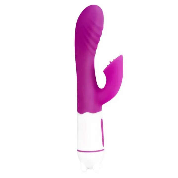 Billy Vibrador USB 36 Funciones Silicona Púrpura de Latetobed