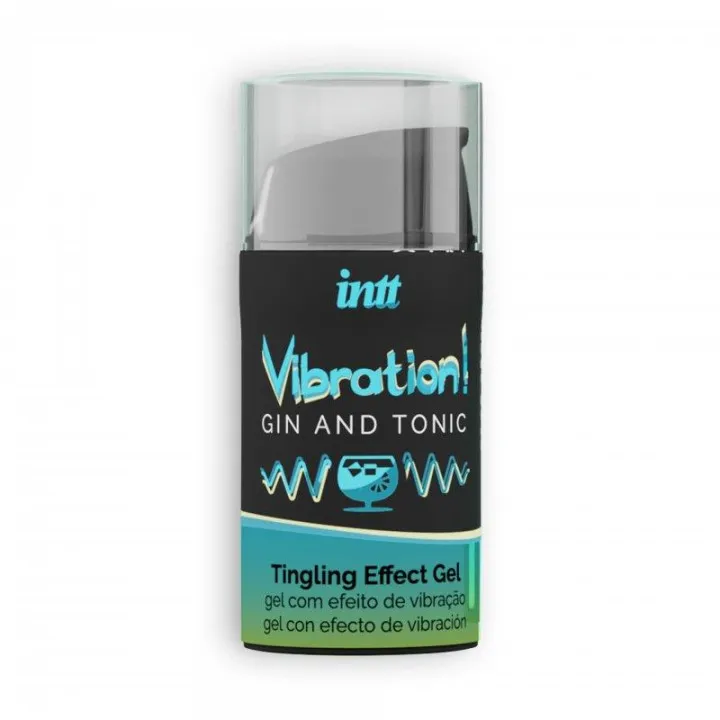 Vibrador Líquido Efecto Calor Gin and Tonic de Intt