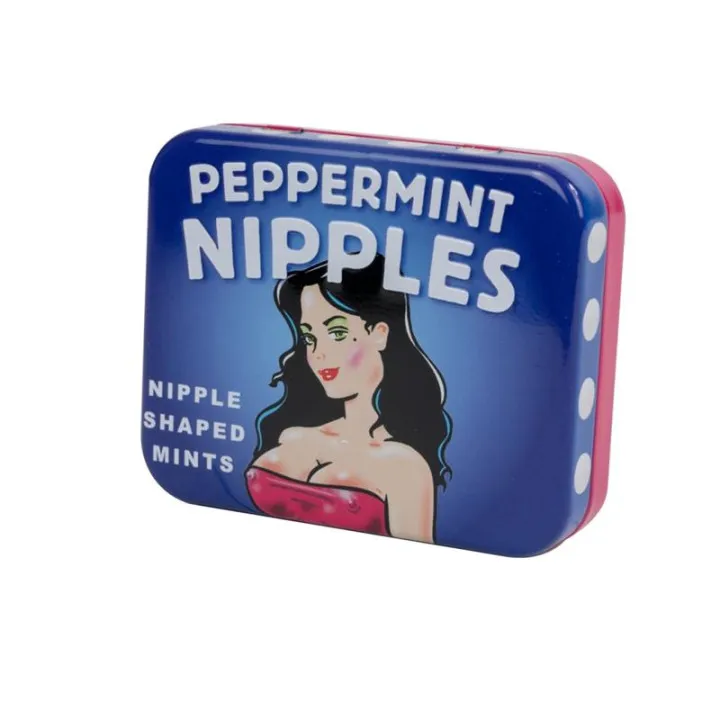 Caramelos Sabor Menta Forma Pezones Sin Azucar de Spencer & Fleetwood