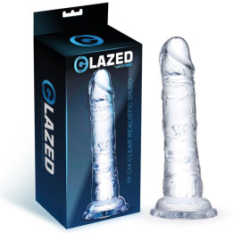 Dildo Realista Material Cristalino 19 cm de Glazed | VibraZon