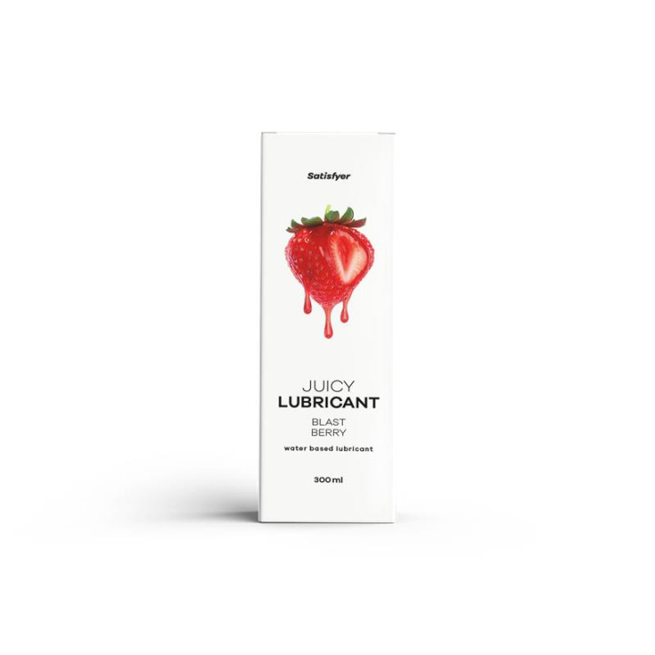 Lubricante Base Agua Blast Berry 300 ml de Satisfyer | VibraZon