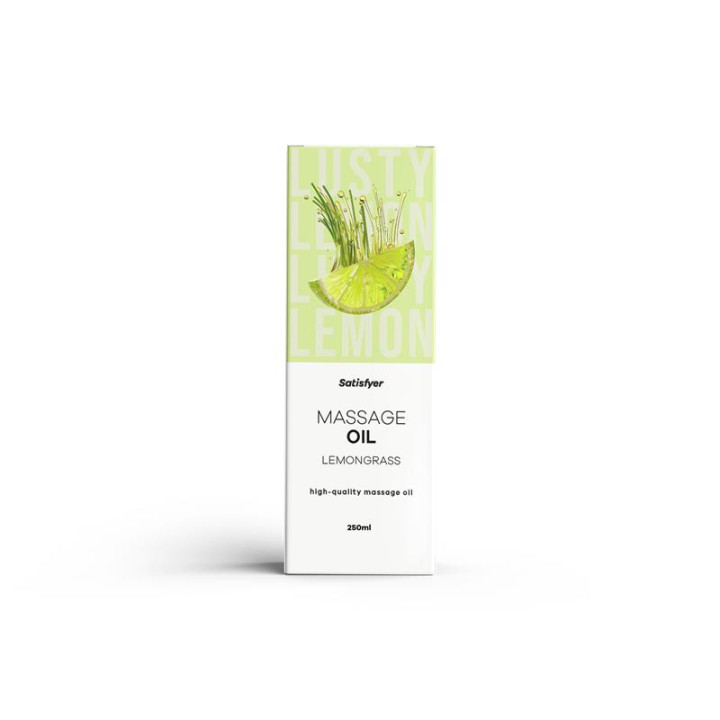 Aceite de Masaje Aroma Lemongrass 250 ml de Satisfyer | VibraZon