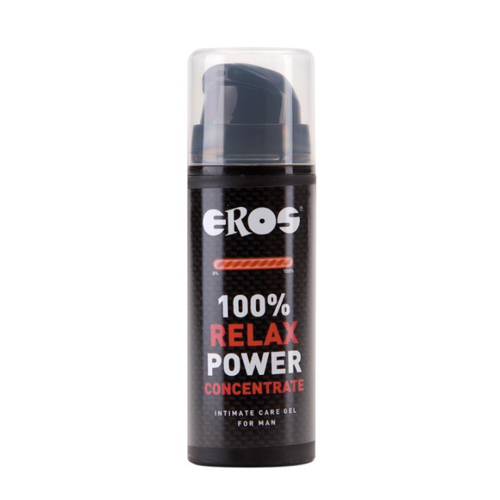 Gel Relajante Concentrado Hombre Relax 100% Power 30 ml de Eros | VibraZon