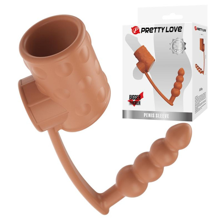 Plug Anal con Anillo para el Pene de Prettylove | VibraZon