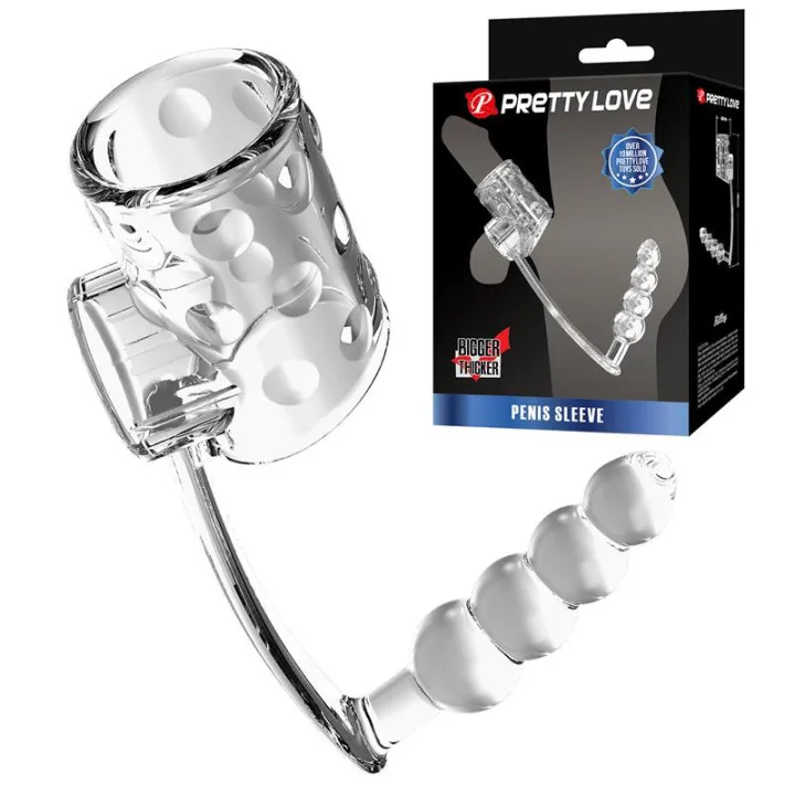 Plug Anal con Anillo para el Pene de Prettylove