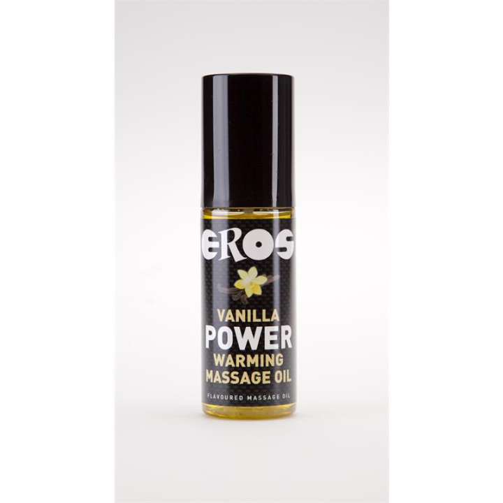 Aceite de Masaje Efecto Calor Vainilla Power 100 ml de Eros | VibraZon