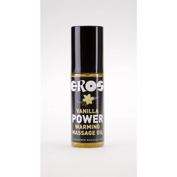 Aceite de Masaje Efecto Calor Vainilla Power 100 ml de Eros