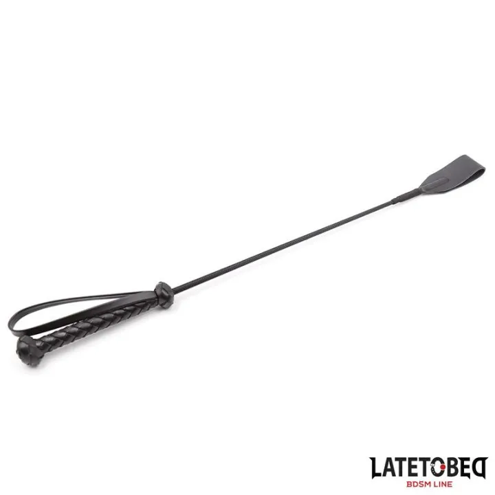 Fusta Clásica Mango Trenzado 60cm de Latetobed Bdsm Line