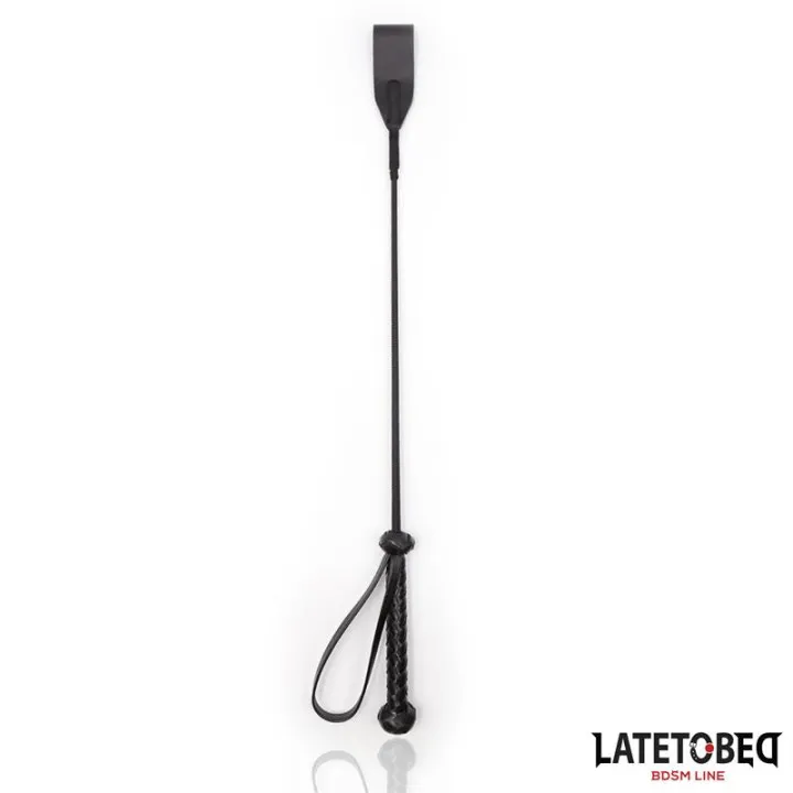 Fusta Clásica Mango Trenzado 60cm de Latetobed Bdsm Line