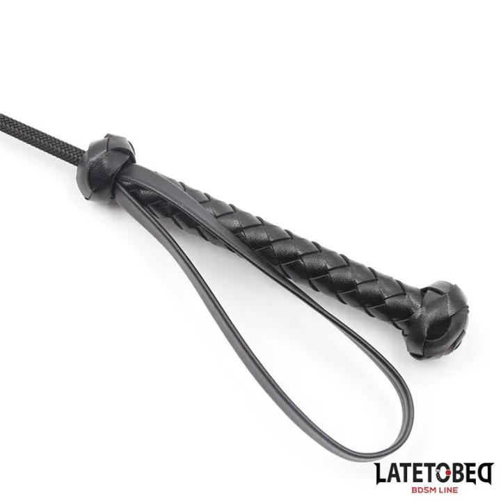 Fusta Clásica Mango Trenzado 60cm de Latetobed Bdsm Line