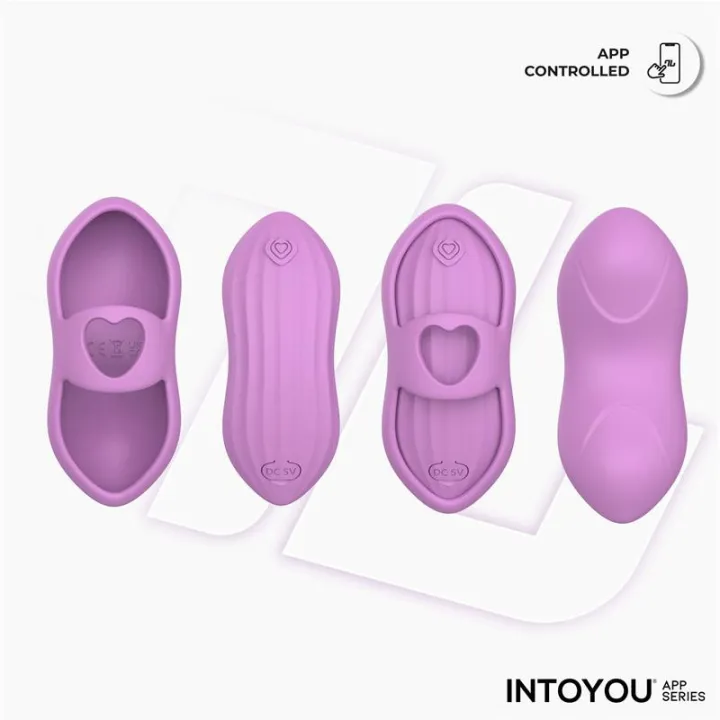 Laia Estimulador de Dedo con Calor y Funda con APP Lavanda de Intoyou App Series