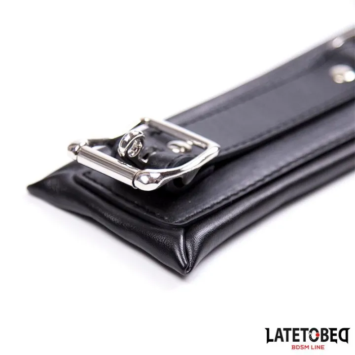 Collar Acolchado Grande con Correa de Latetobed Bdsm Line