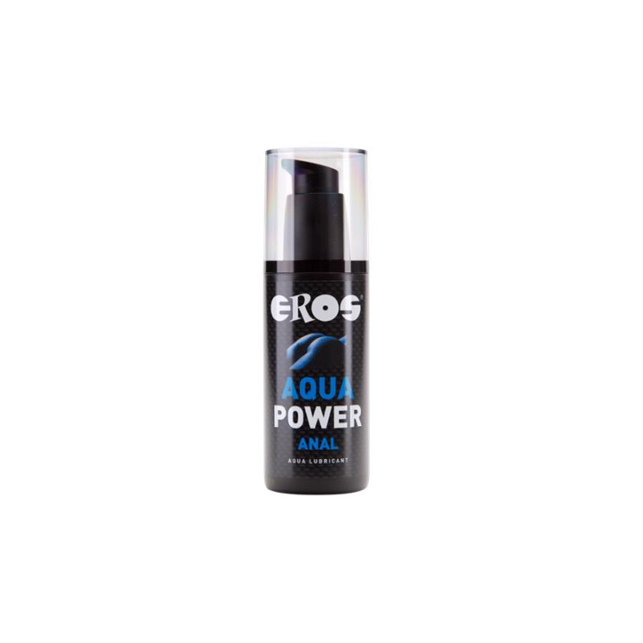 Lubricante Anal Base Agua Aqua Power 125 ml de Eros | VibraZon