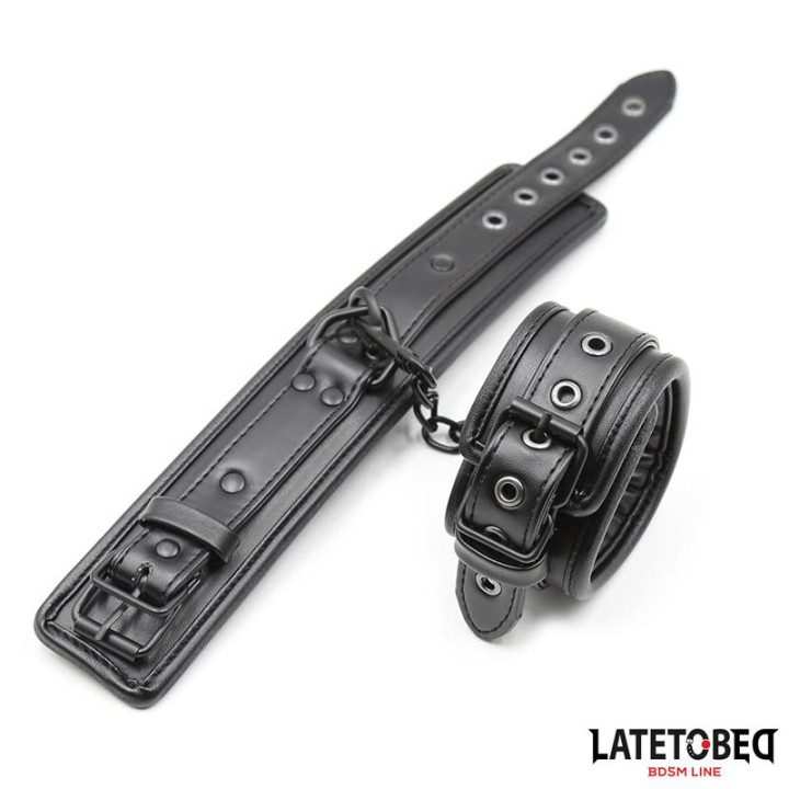 Esposas Muñecas Acolchadas Ajustable de Latetobed Bdsm Line | VibraZon