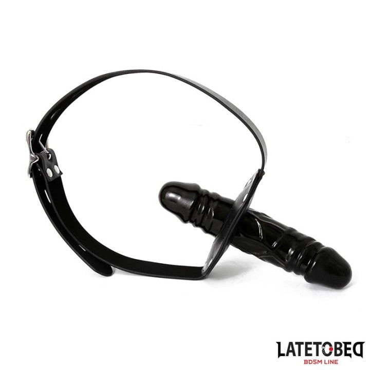 Mordaza Pene Doble Ajustable de Latetobed Bdsm Line | VibraZon
