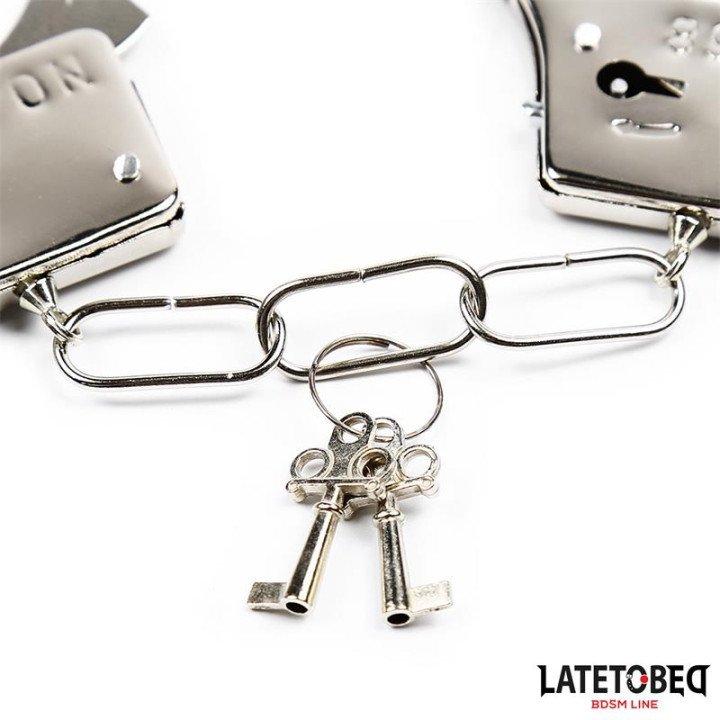Esposas para Muñecas Metal 50g de Latetobed Bdsm Line | VibraZon