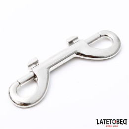 Mosquetón Metálico de Doble Extremo de Latetobed Bdsm Line | VibraZon