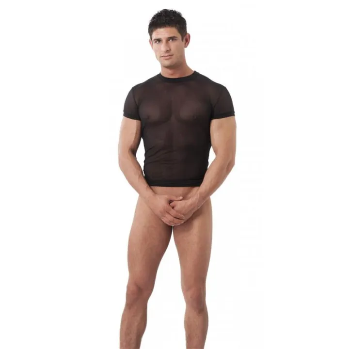 Camiseta Rejilla Negro de Amorable