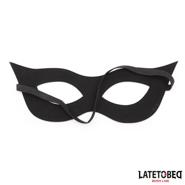 Antifaz Negro Elástico de Latetobed Bdsm Line | VibraZon